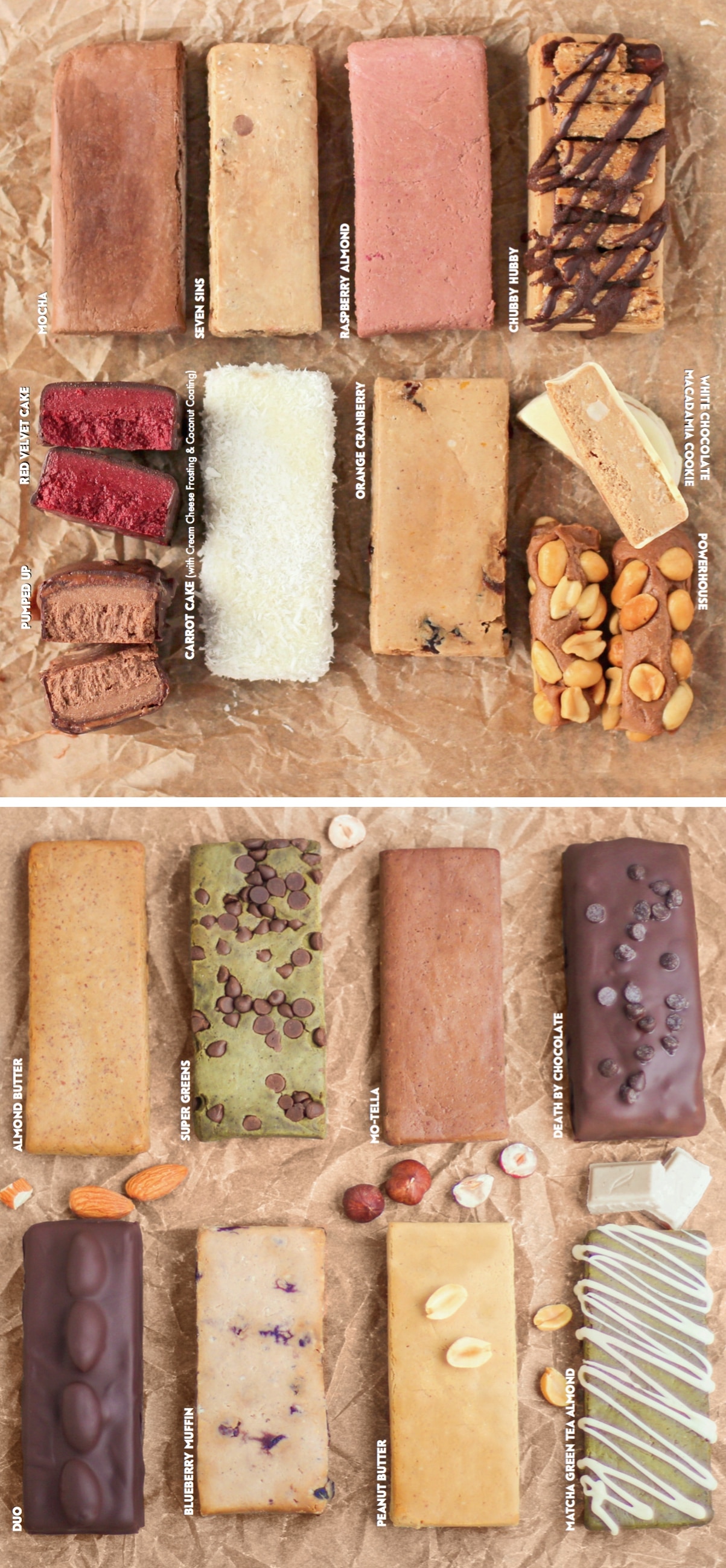 A sneak preview of inside the DIY Protein Bars Cookbook! Authored by Jessica Stier of Desserts with Benefits