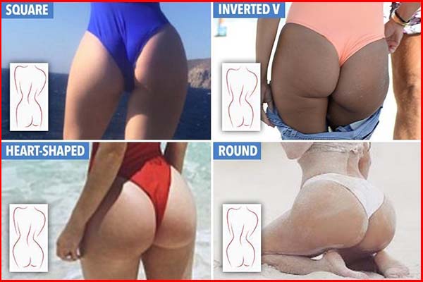 Different Butt Shape on Female