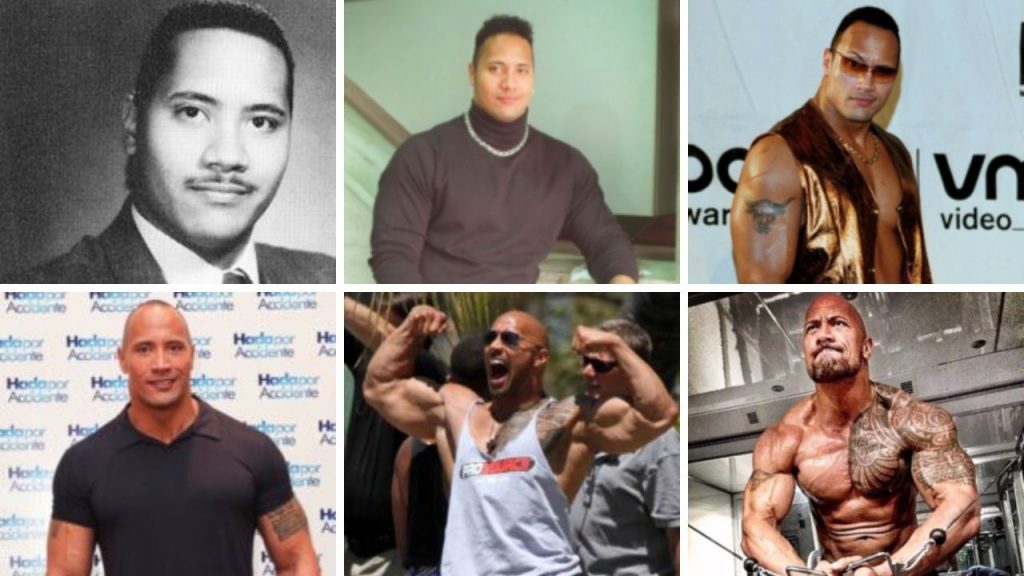 Dwayne Johnson Workout Through The Years