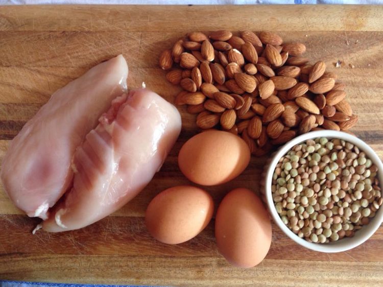 Eating enough protein-rich foods is the easiest way to make sure you