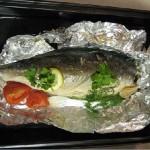 Низкокалорийные блюда - рыба в духовке