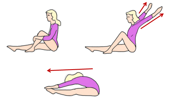 Упражнение 13 для укрепления мышц спины