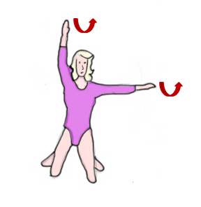 Упражнение 2 для укрепления мышц спины