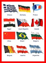 Country Flags Vocabulary For Kids