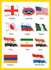 Teach Countries and Flags For Kids